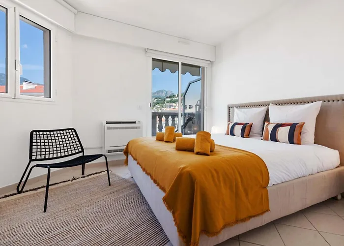 Queen Garden V, 2 Pieces Centre Ville, Ac, Vue דירה